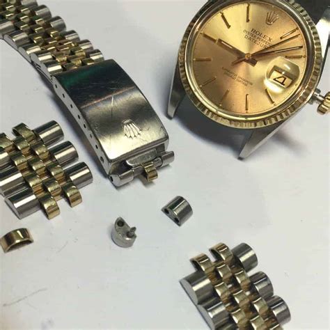 vintage rolex stretch band|how to remove stretch from rolex.